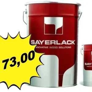 Fondo poliuretanico bianco TU0213/13 da lt6 + TH0713/00 da lt2,5 - SAYERLACK 24399+6456 Uitverkoop